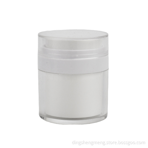 Emballage Cosmetique Pot Airless En Plastique 1 Unz Empfänger de Creme Acrylique